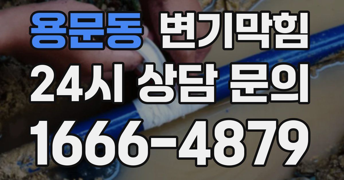 용문동 변기