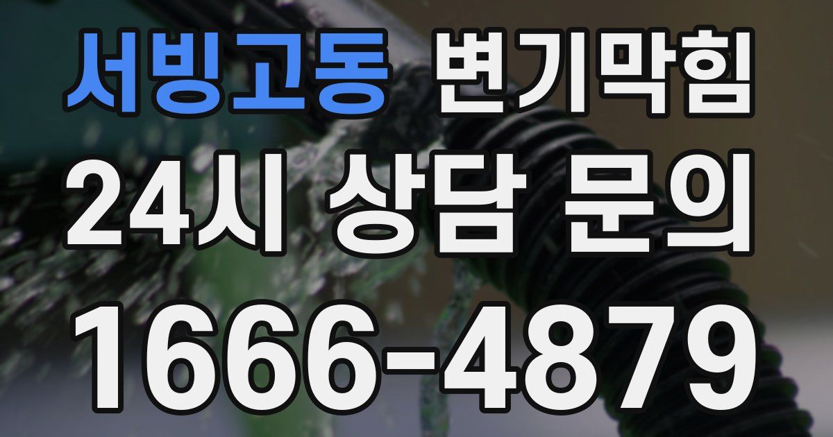 서빙고동 변기