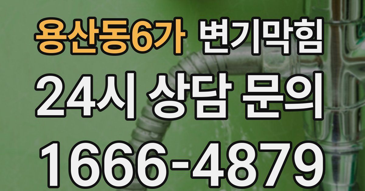 용산동6가 변기