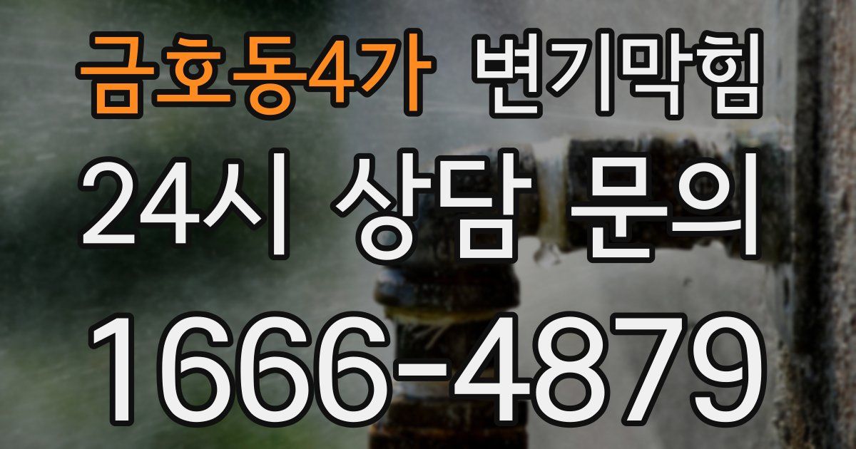 금호동4가 변기