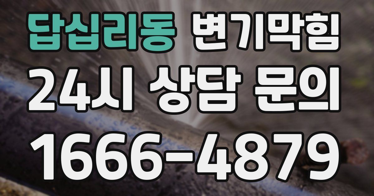 답십리동 변기
