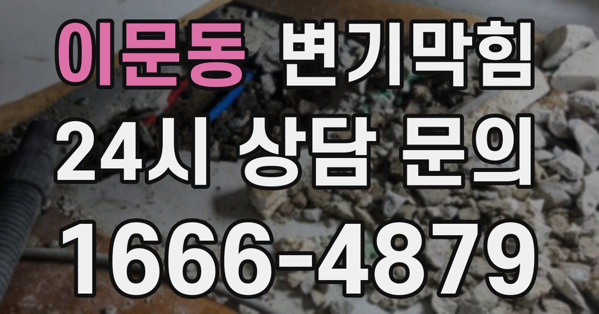 이문동 변기