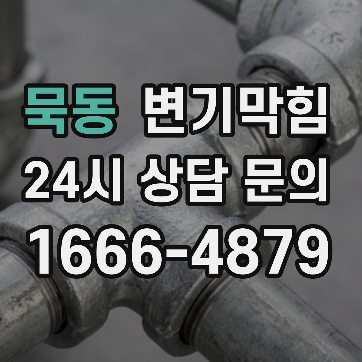 묵동 변기막힘