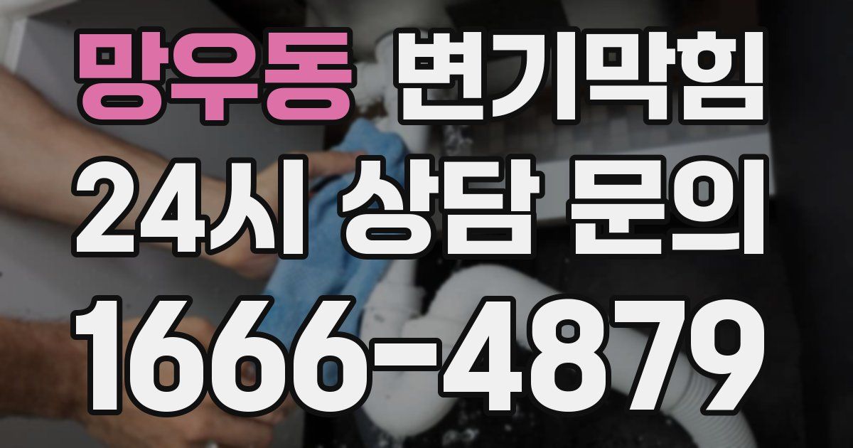 망우동 변기