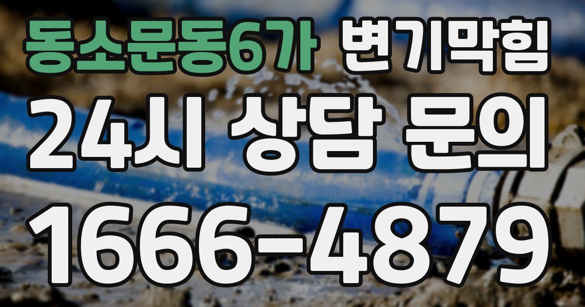 동소문동6가 변기