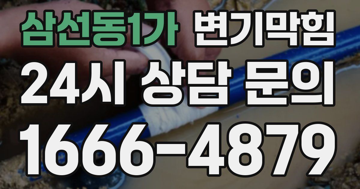 삼선동1가 변기