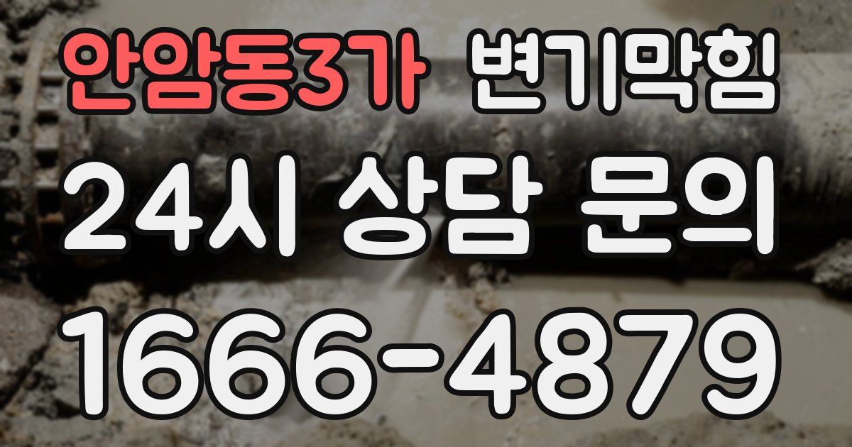 안암동3가 변기