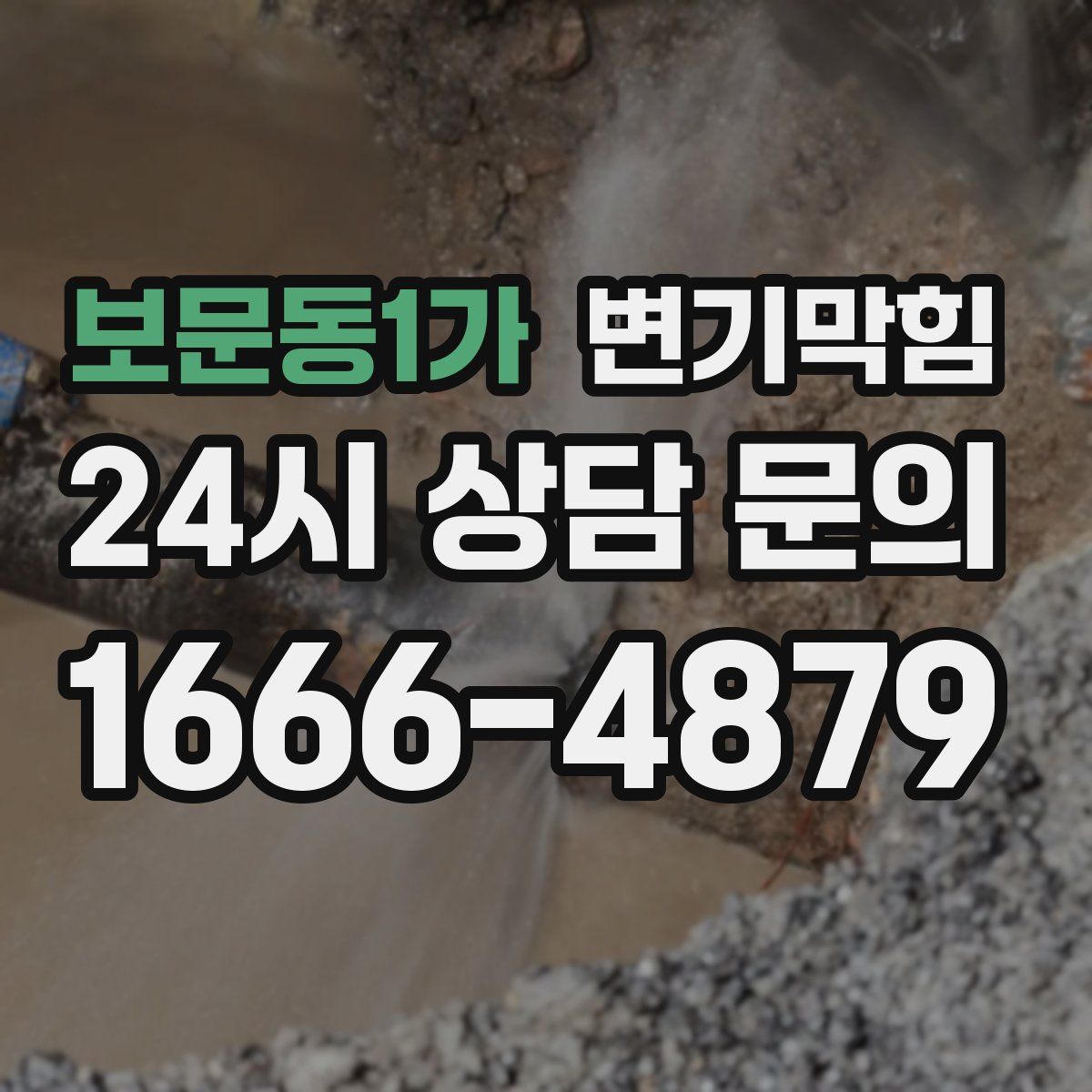 보문동1가 변기막힘