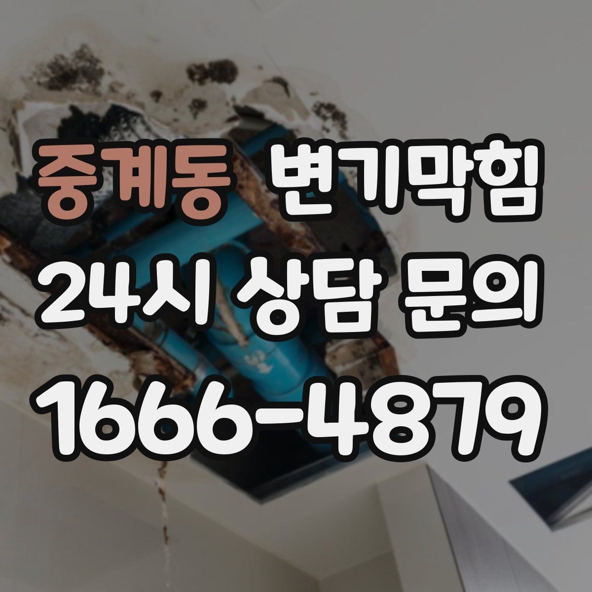 중계동 변기막힘 카페 변기뚫기 오픈 전 15분 솔루션