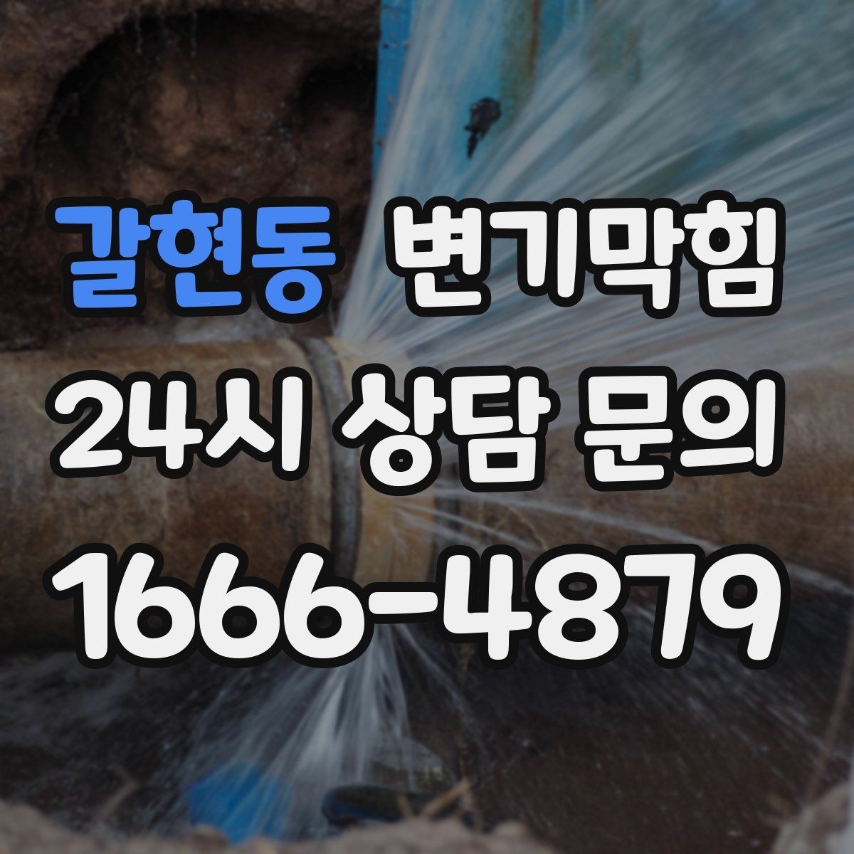 갈현동 변기막힘 식당 화장실역류 냄새와 소음 동시 해소