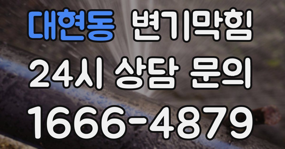 대현동 변기
