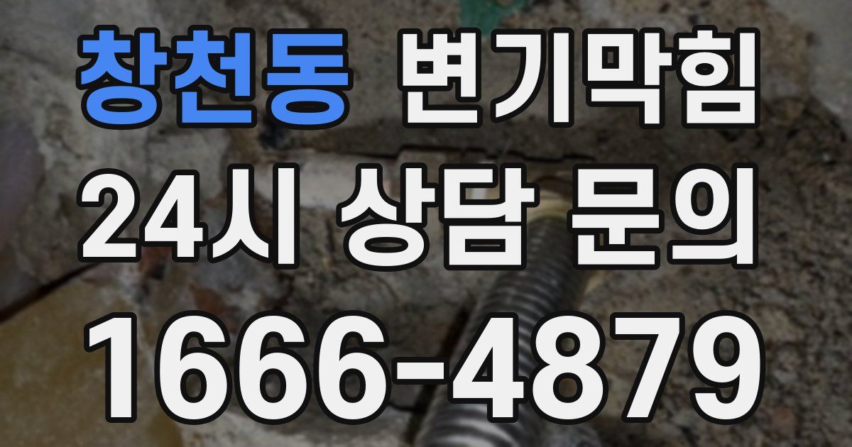 창천동 변기