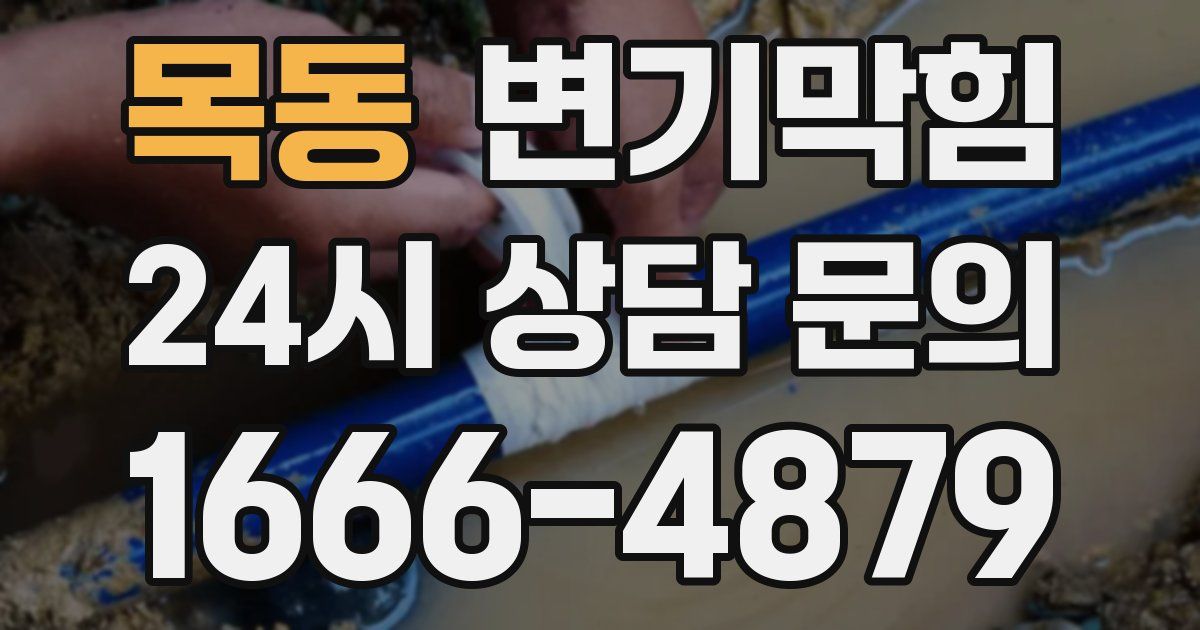 목동 변기