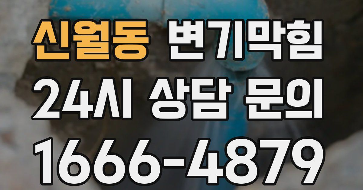 신월동 변기