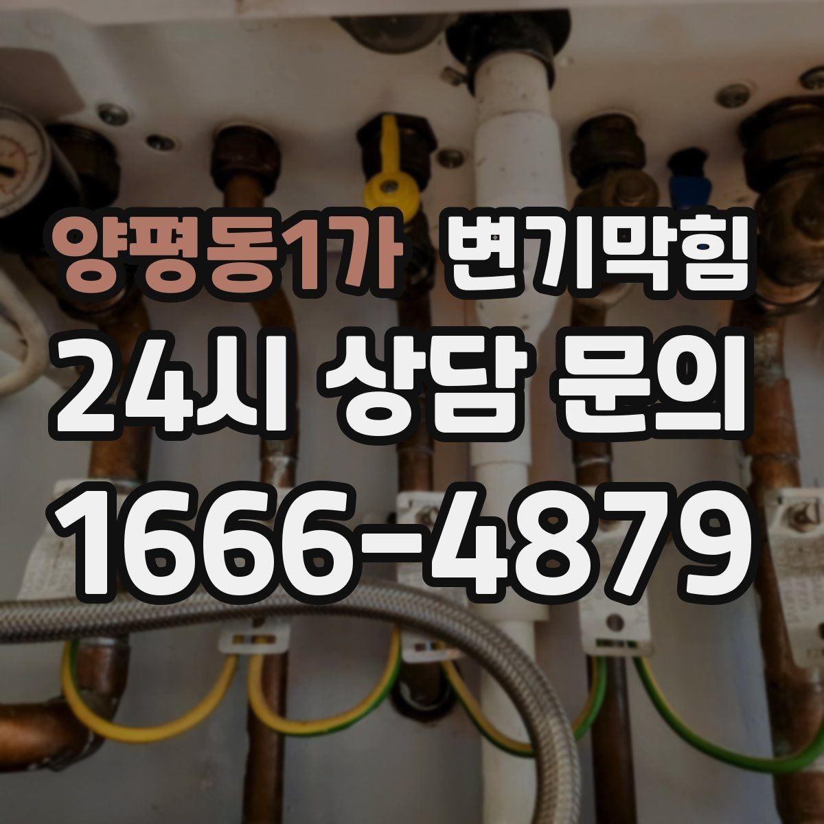 양평동1가 변기막힘 다가구 수봉 유지로 민원 감소