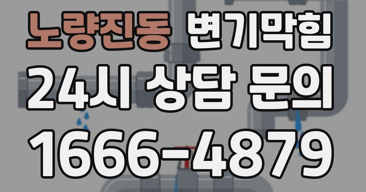 노량진동 변기