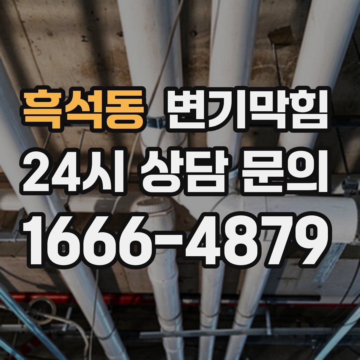 흑석동 변기막힘