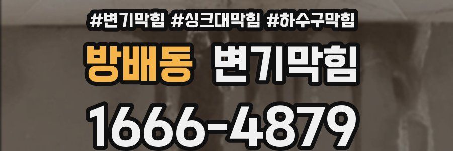 변기막힘