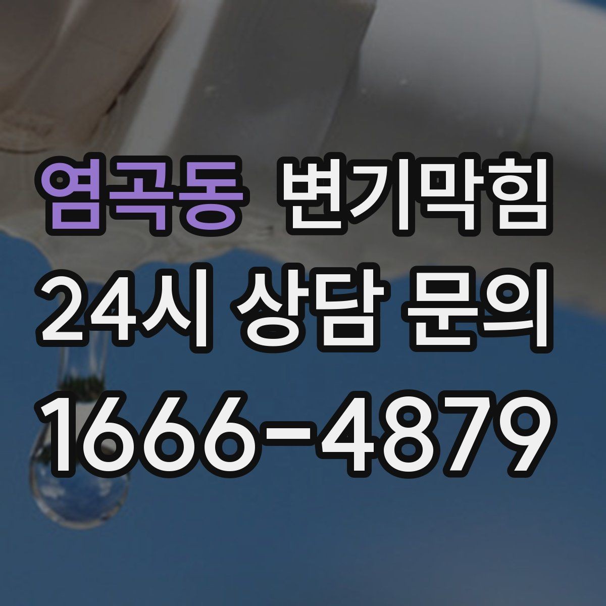 염곡동 변기막힘 변기뚫는업체 예약 확정 전 체크