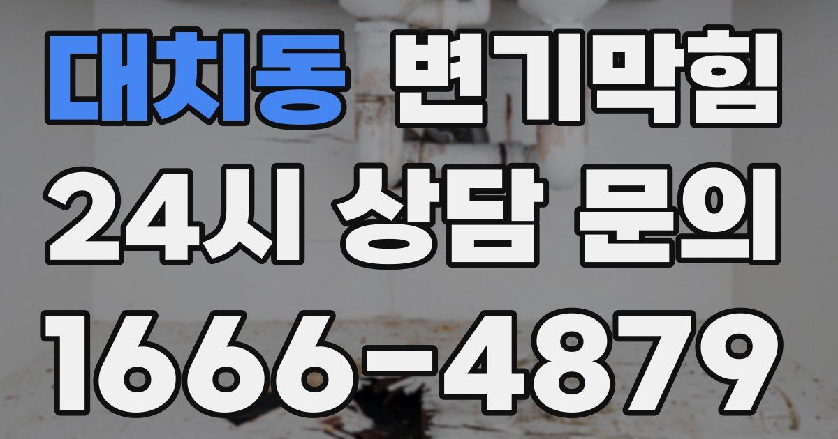 대치동 변기