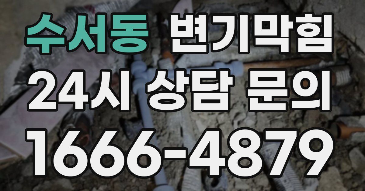 수서동 변기
