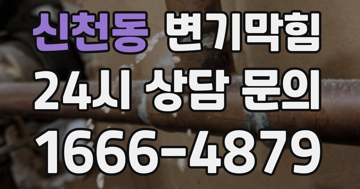 신천동 변기