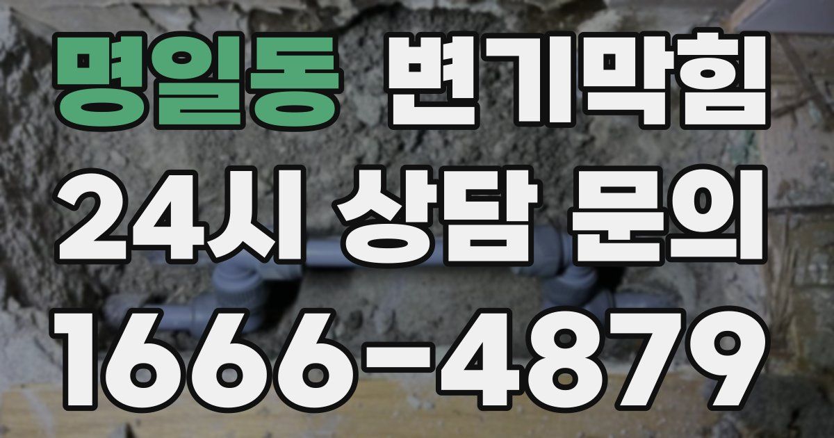 명일동 변기