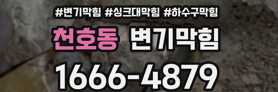 변기막힘