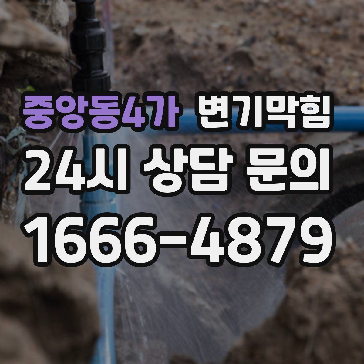 중앙동4가 변기막힘 변기뚫는업체 부르는 타이밍