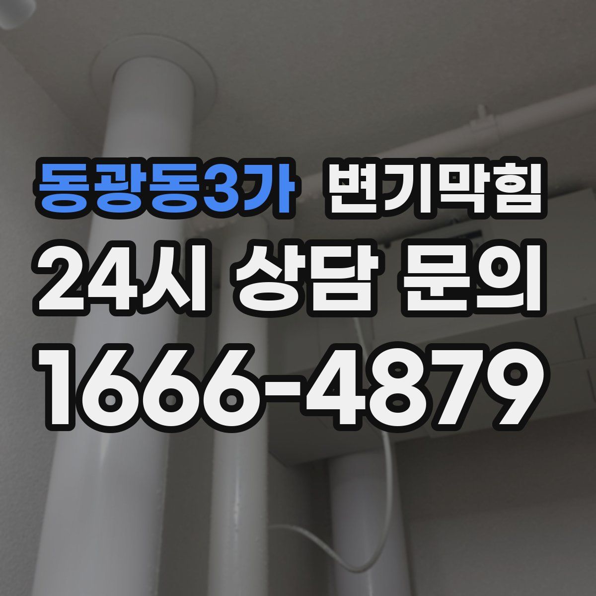 동광동3가 변기막힘