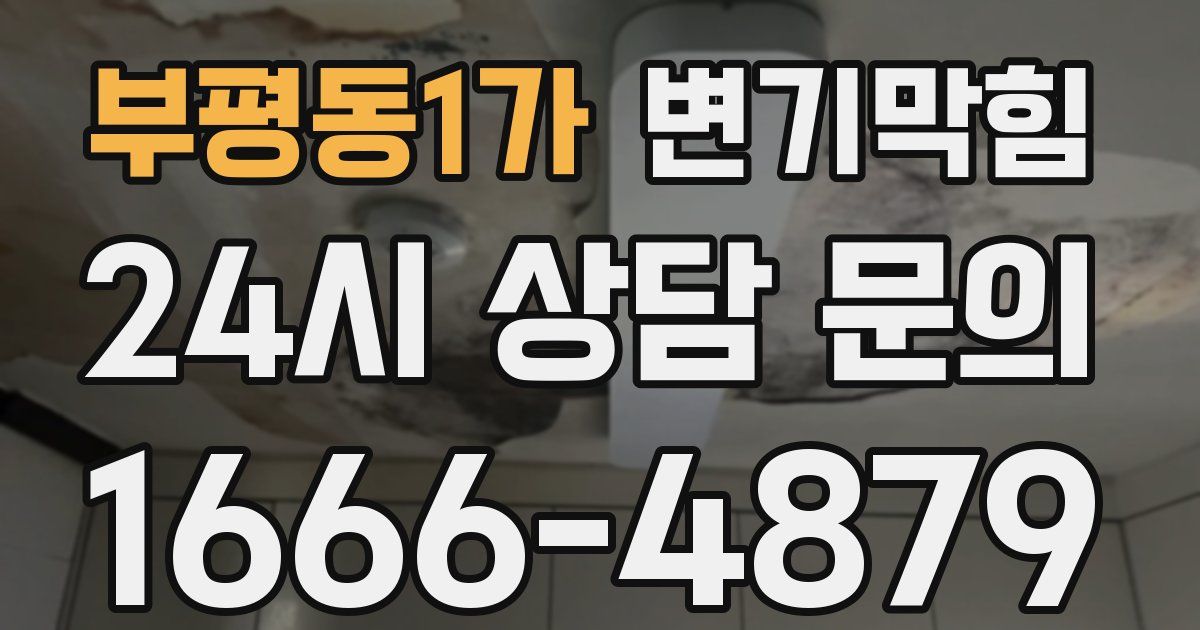 부평동1가 변기