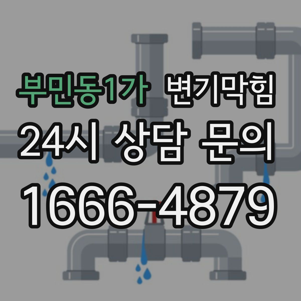 부민동1가 변기막힘