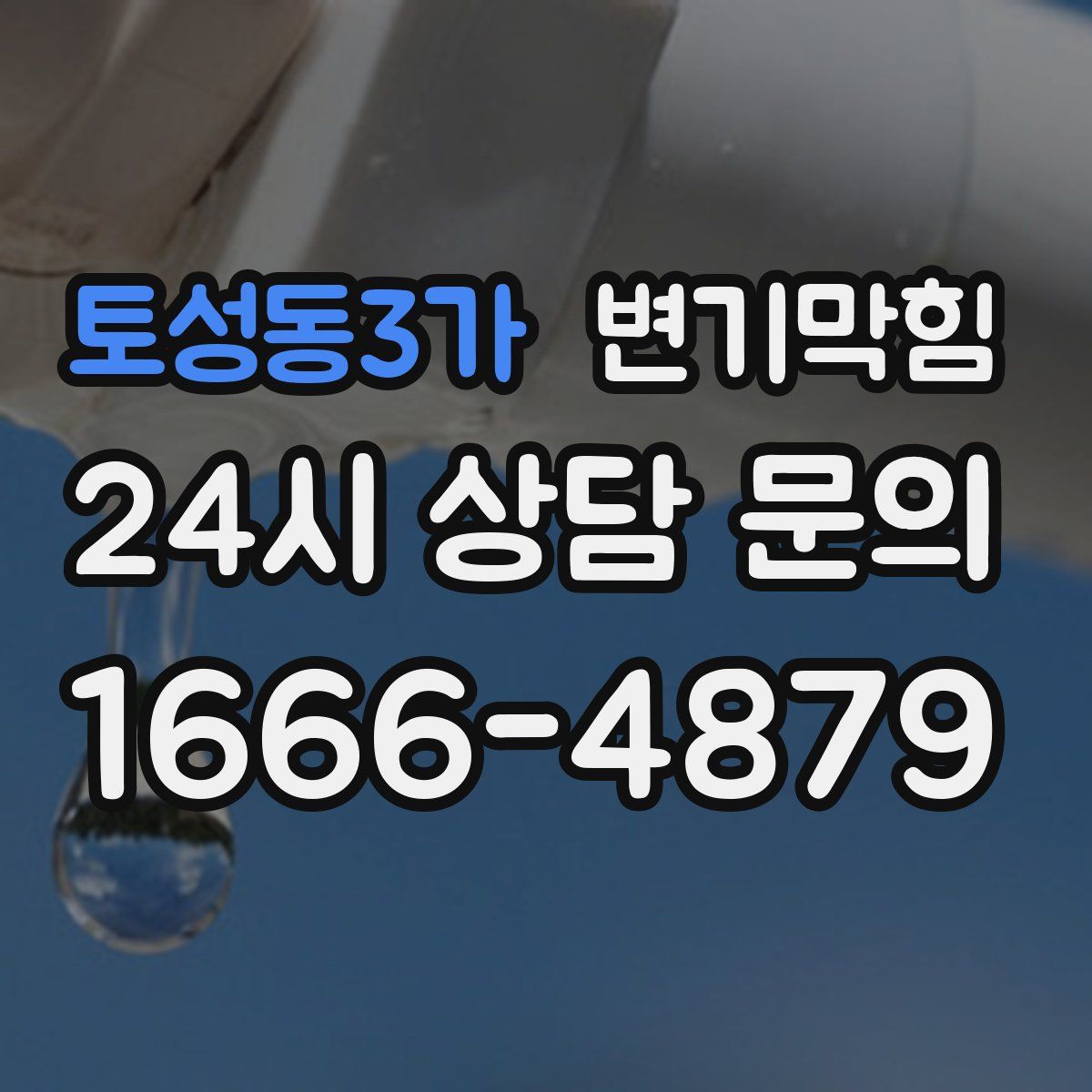 토성동3가 변기막힘