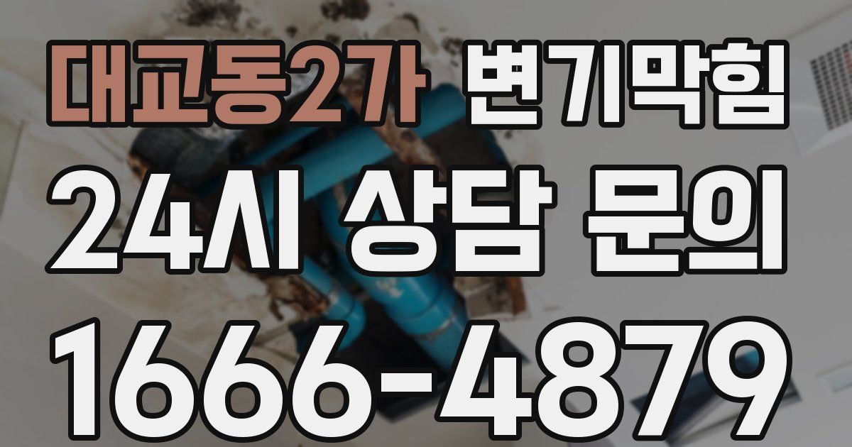 대교동2가 변기