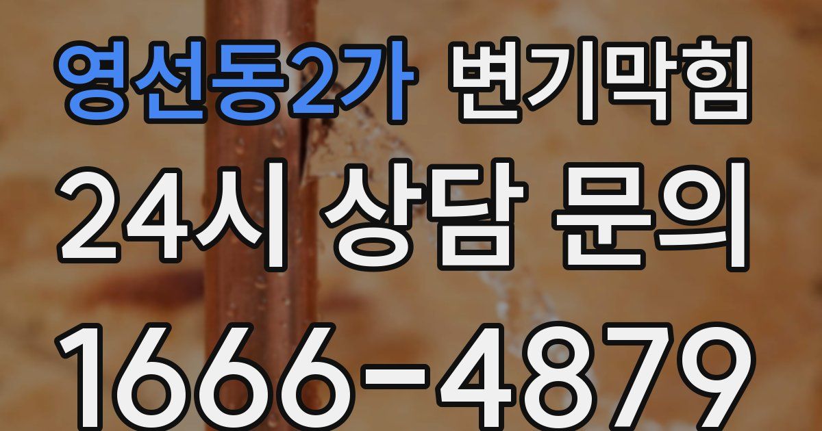 영선동2가 변기
