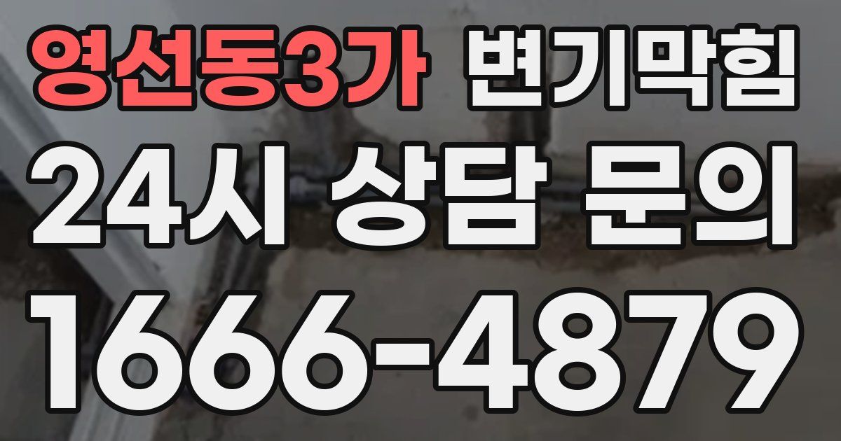영선동3가 변기