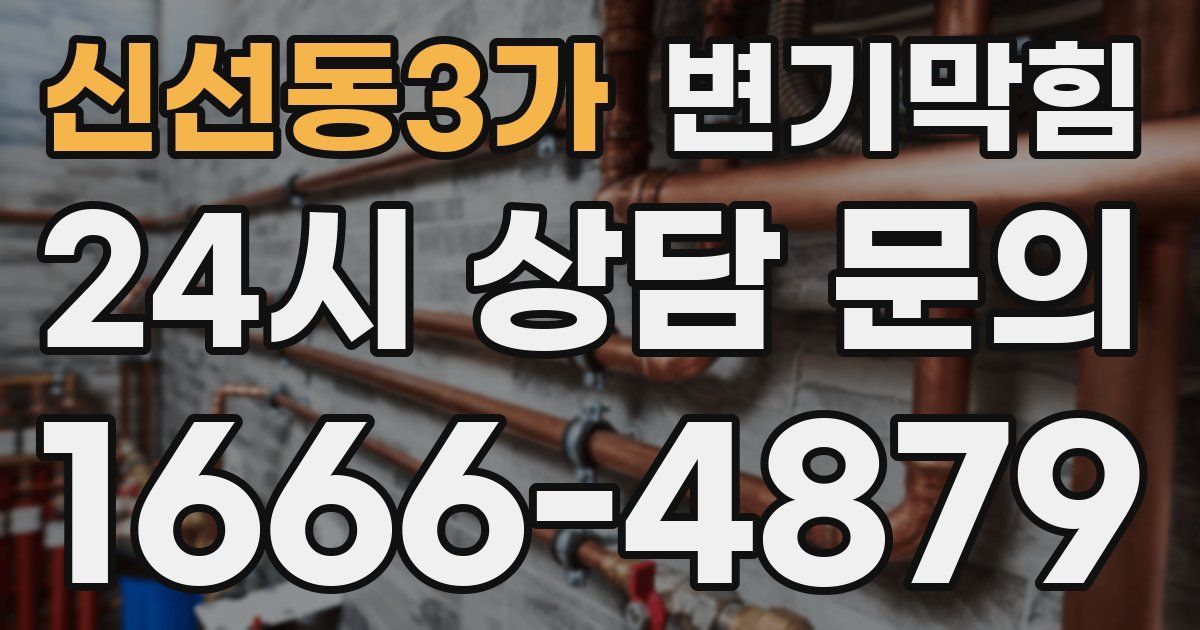 신선동3가 변기