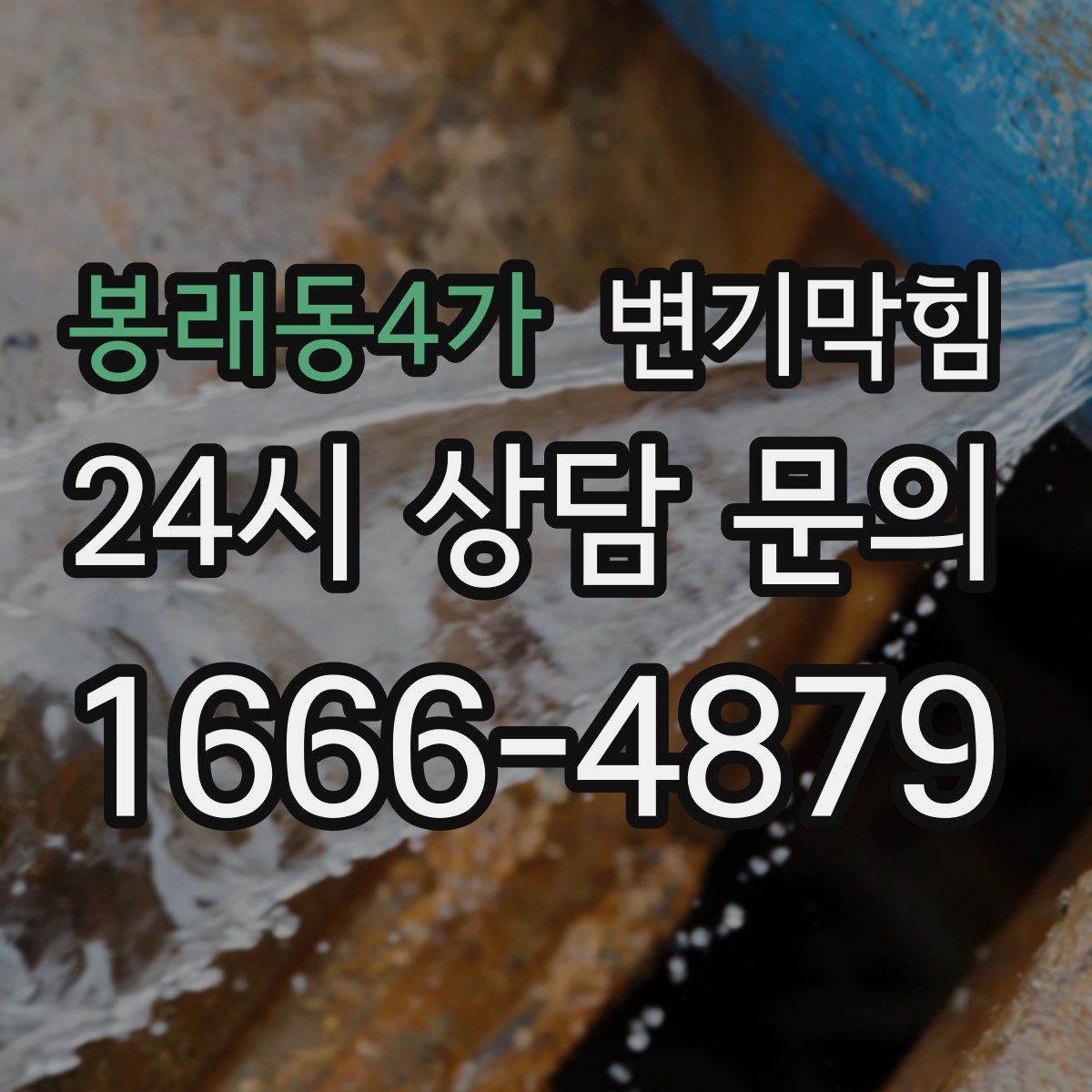 봉래동4가 변기막힘