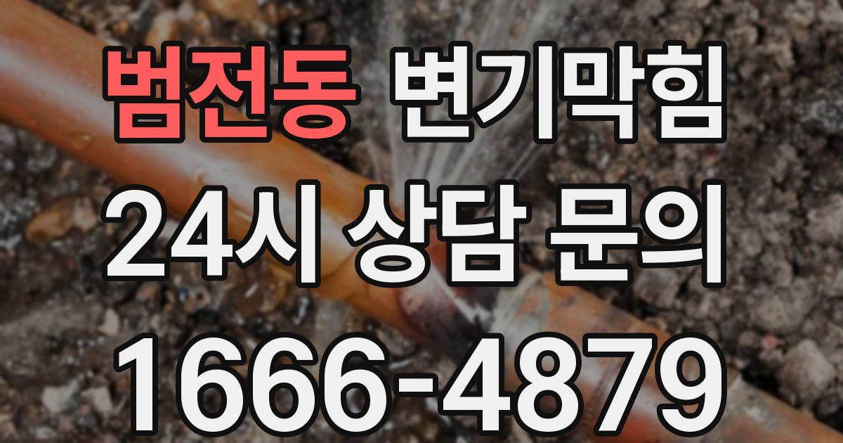 범전동 변기