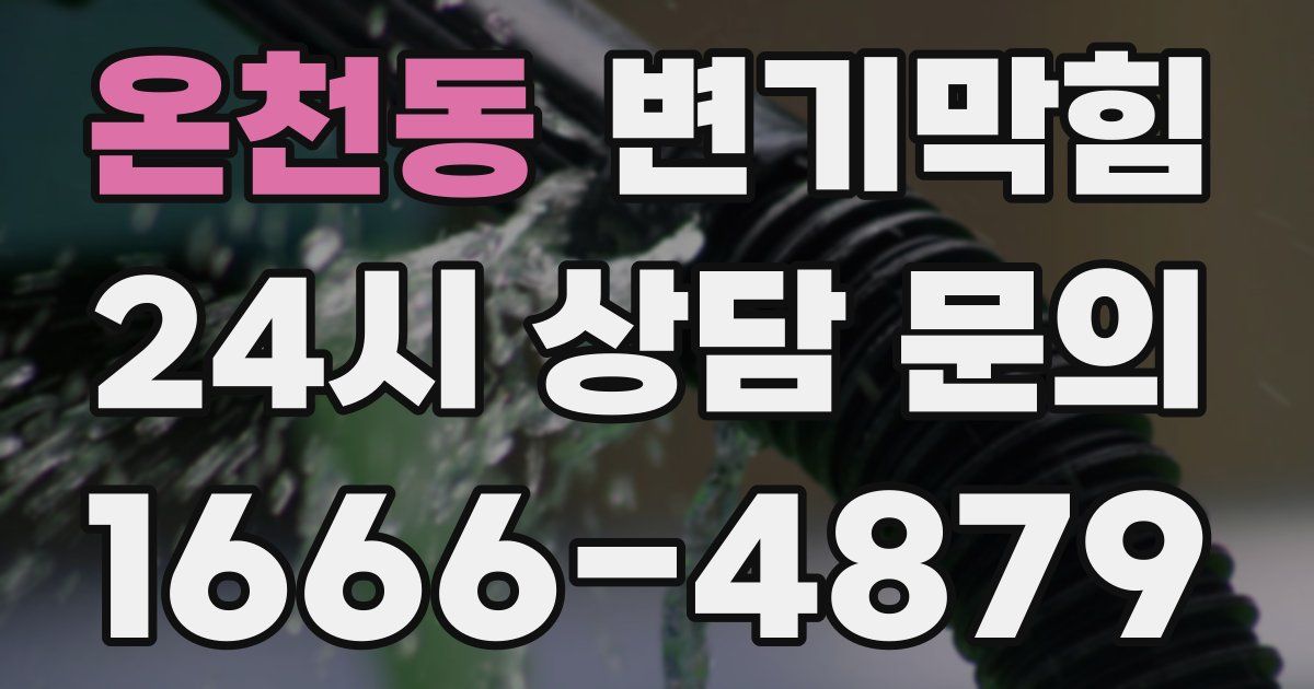 온천동 변기