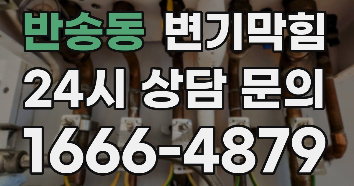 반송동 변기