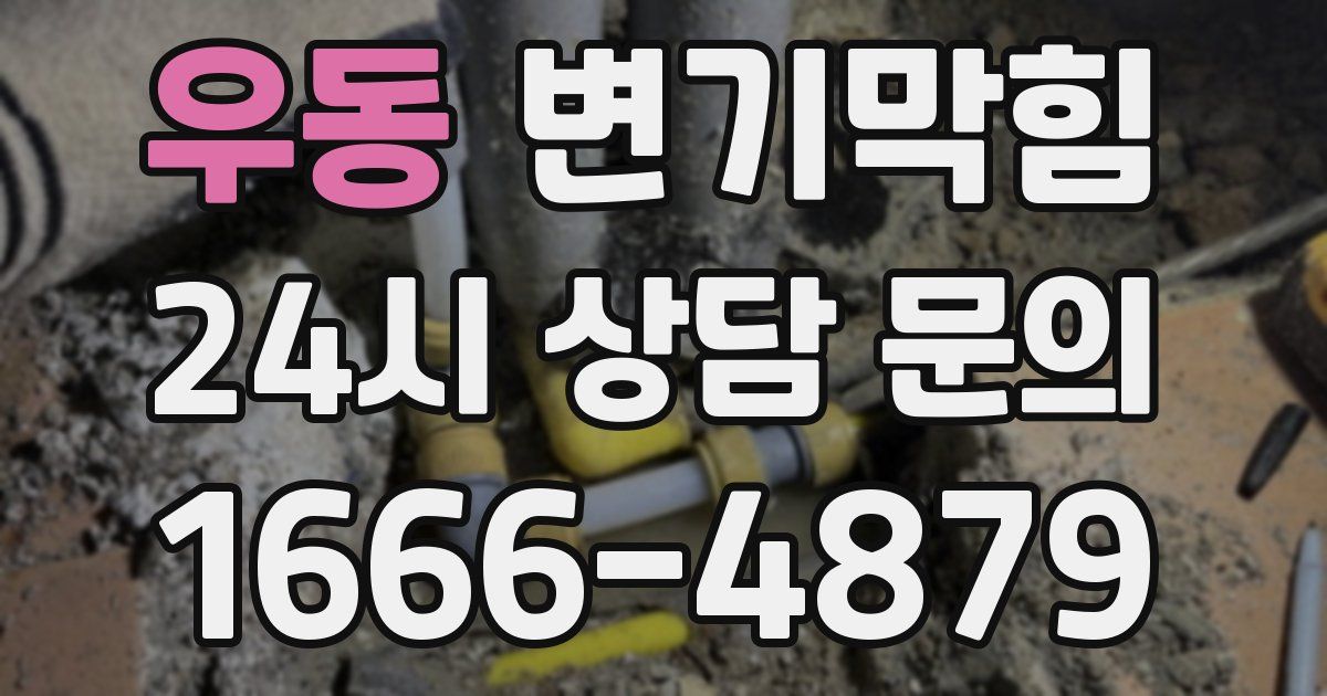 우동 변기