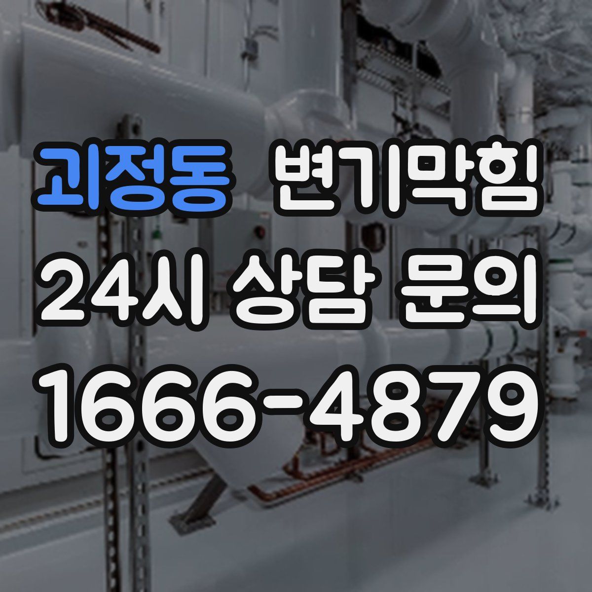 괴정동 변기막힘