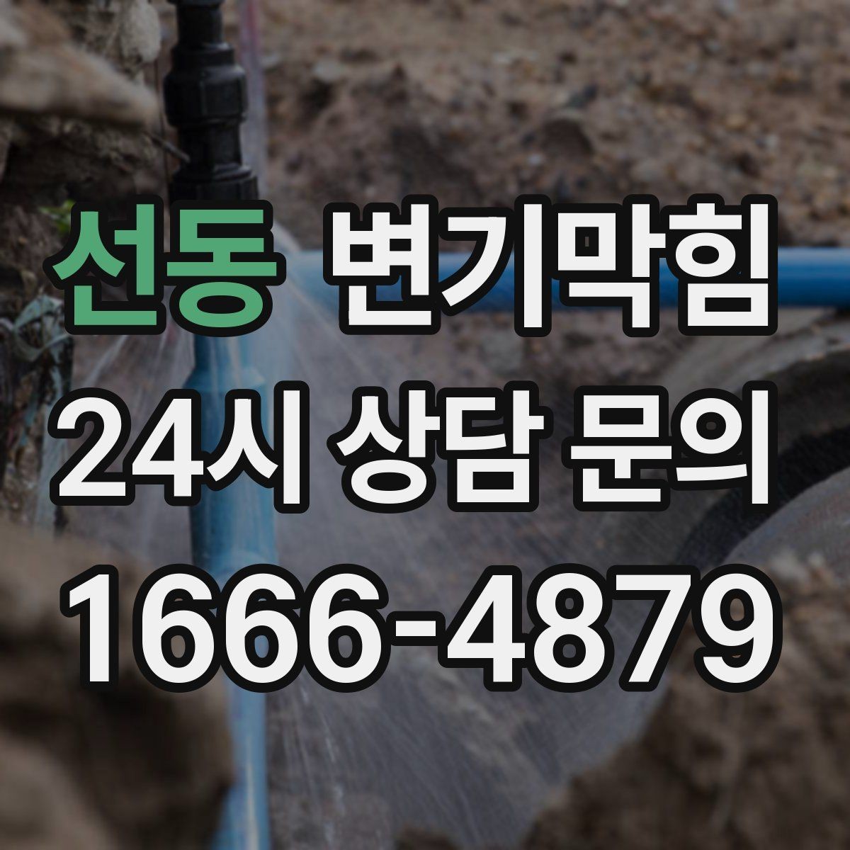 선동 변기막힘 변기뚫는비용 추가요금 발생 조건