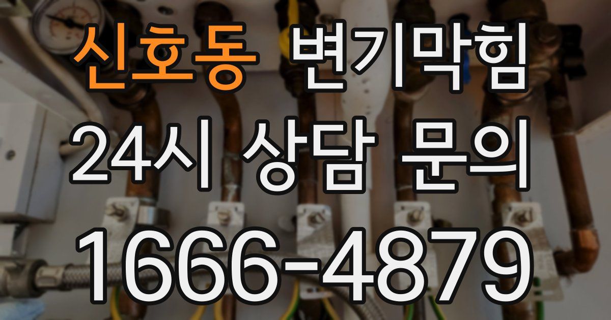 신호동 변기