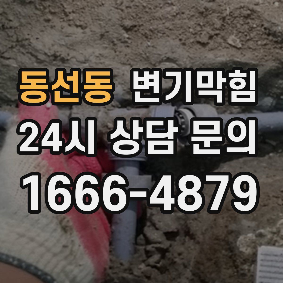 동선동 변기막힘