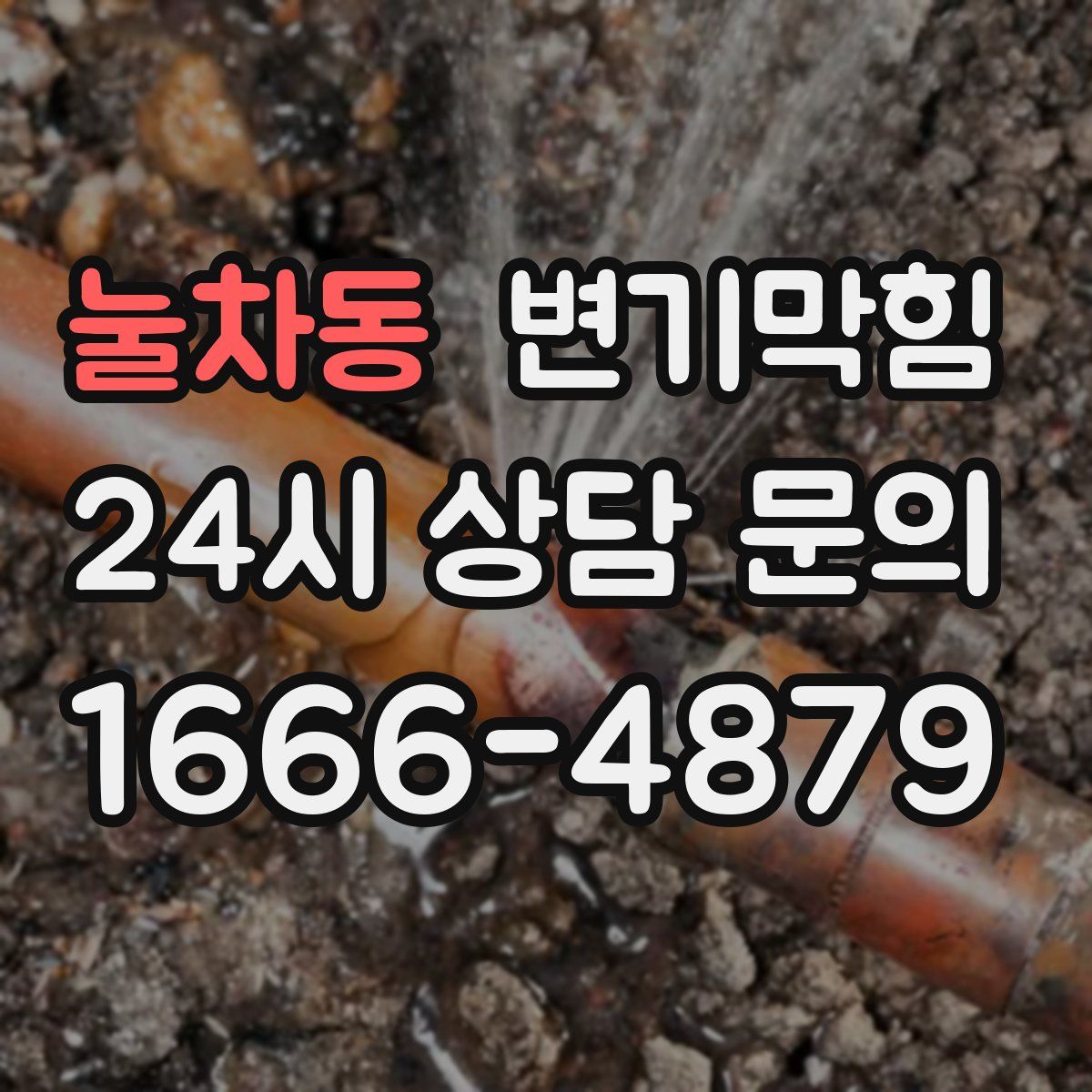 눌차동 변기막힘