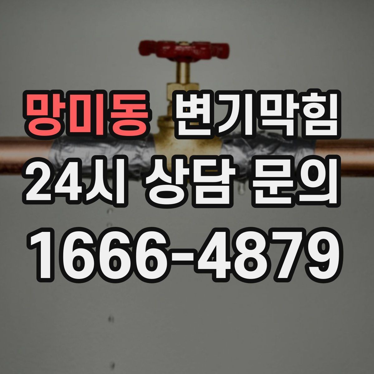 망미동 변기막힘 변기뚫는업체 도착 전 누수 방지 팁