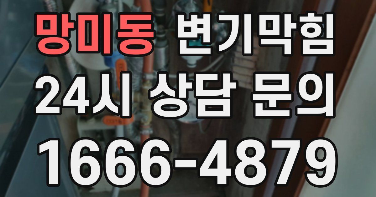 망미동 변기