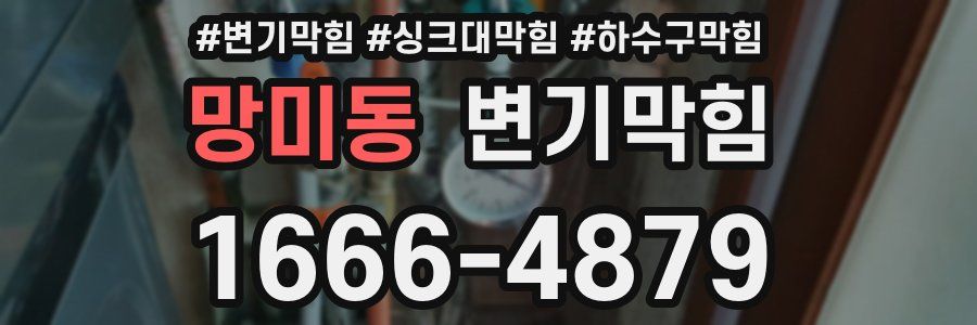 변기막힘